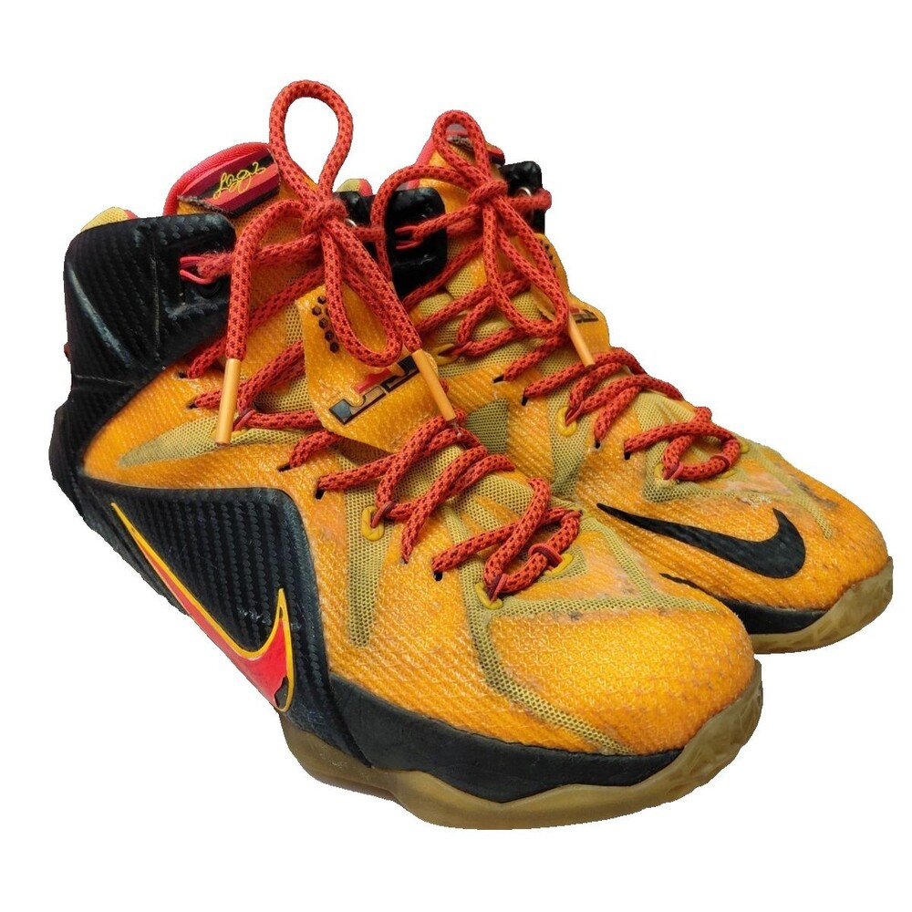 Nike Lebron 12 CLE Cleaveland Witness Men's Size 8.5- 684593-830